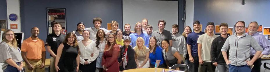 Students in Challenger Center